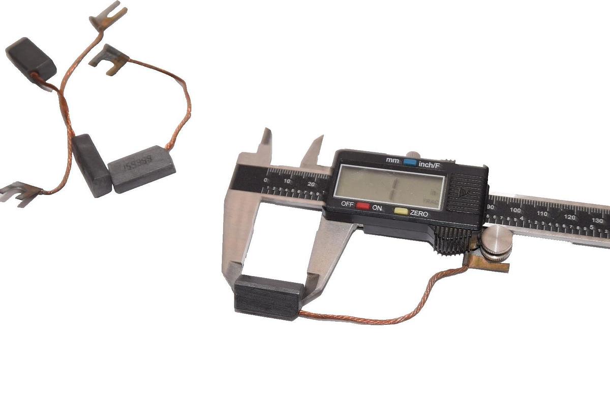 J59988 , J59 988 , 1" x 1/2" x 5/16" Carbon Motor Brush  (Lot of 4 - New)