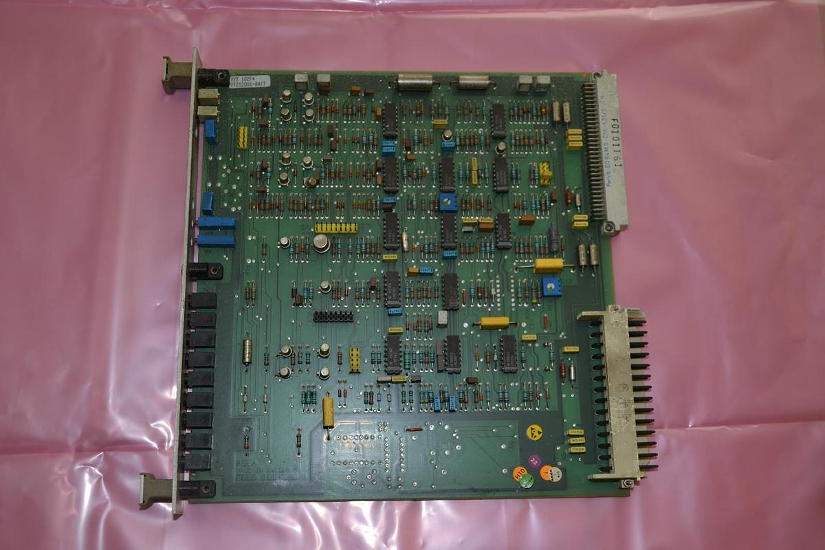 Used ABB ASEA CIRCUIT BOARD CARD YYT102F YYT 102F YT212001-AN/7 2669 180-586/1