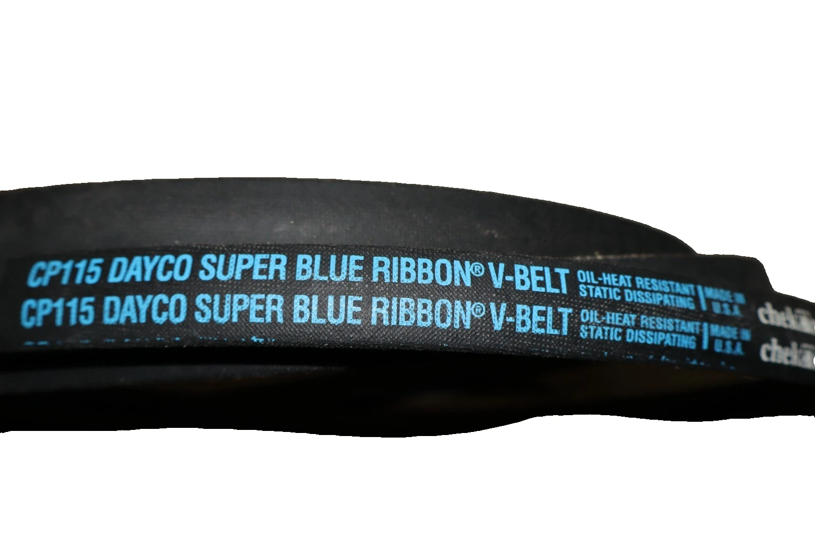 Dayco V-Belt Belt CP115 Super Blue Ribbon Static Dissipating CP-115 USA (New)