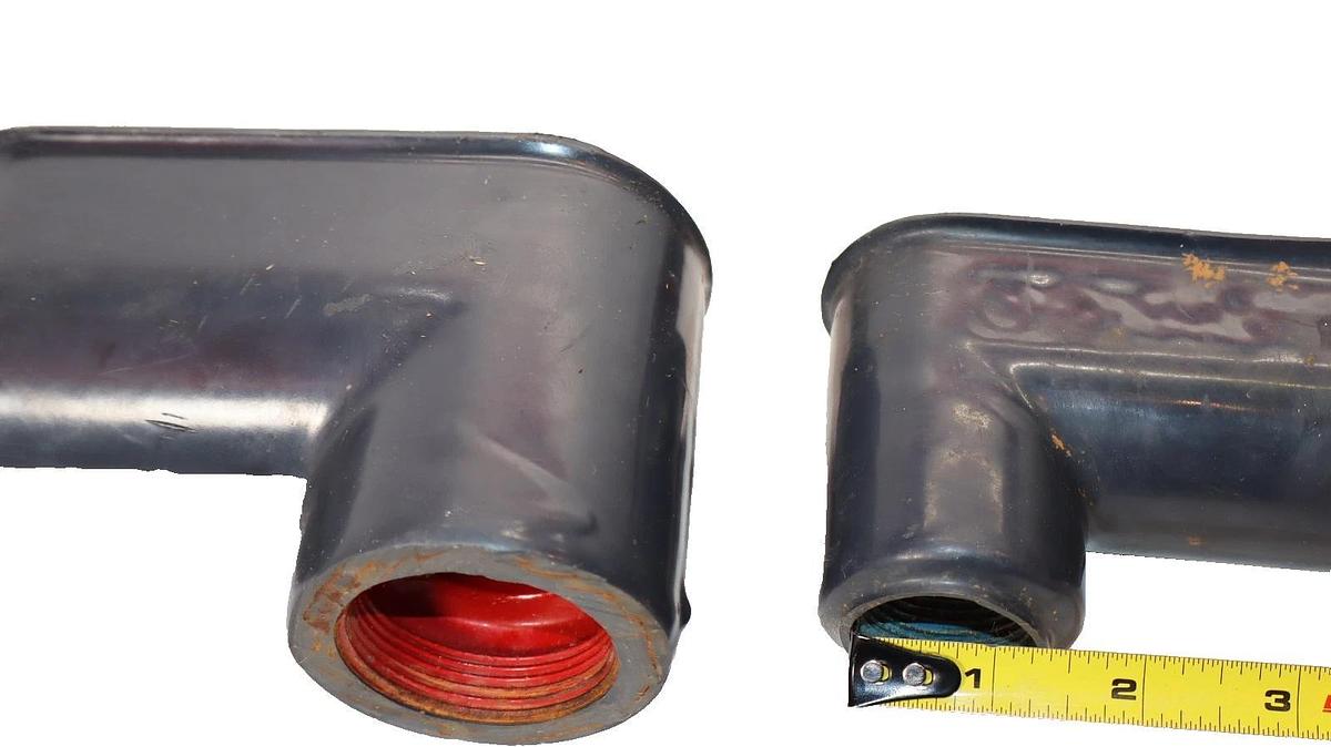 Used Plasti-Bond RedH20T 90° Conduit Body (Lot of 5)
