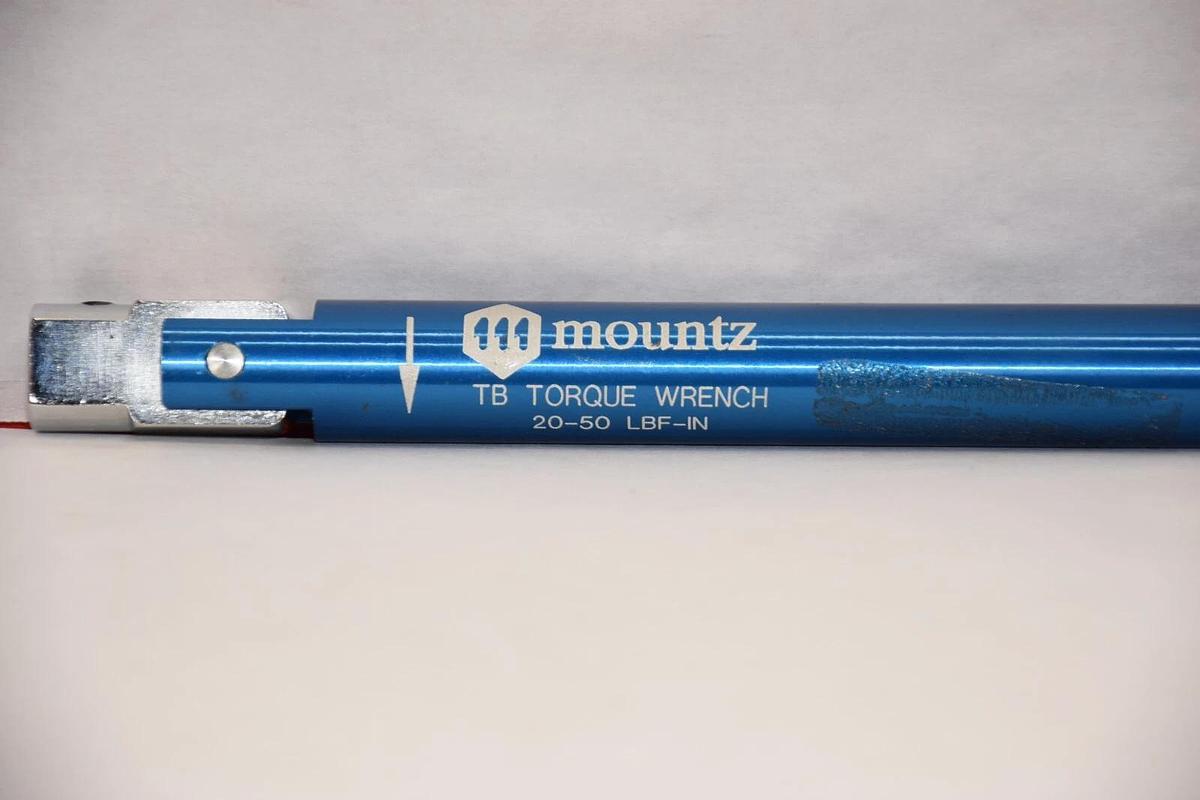 Used MOUNTZ 20-50 LBF-IN TB Torque Wrench / Driver