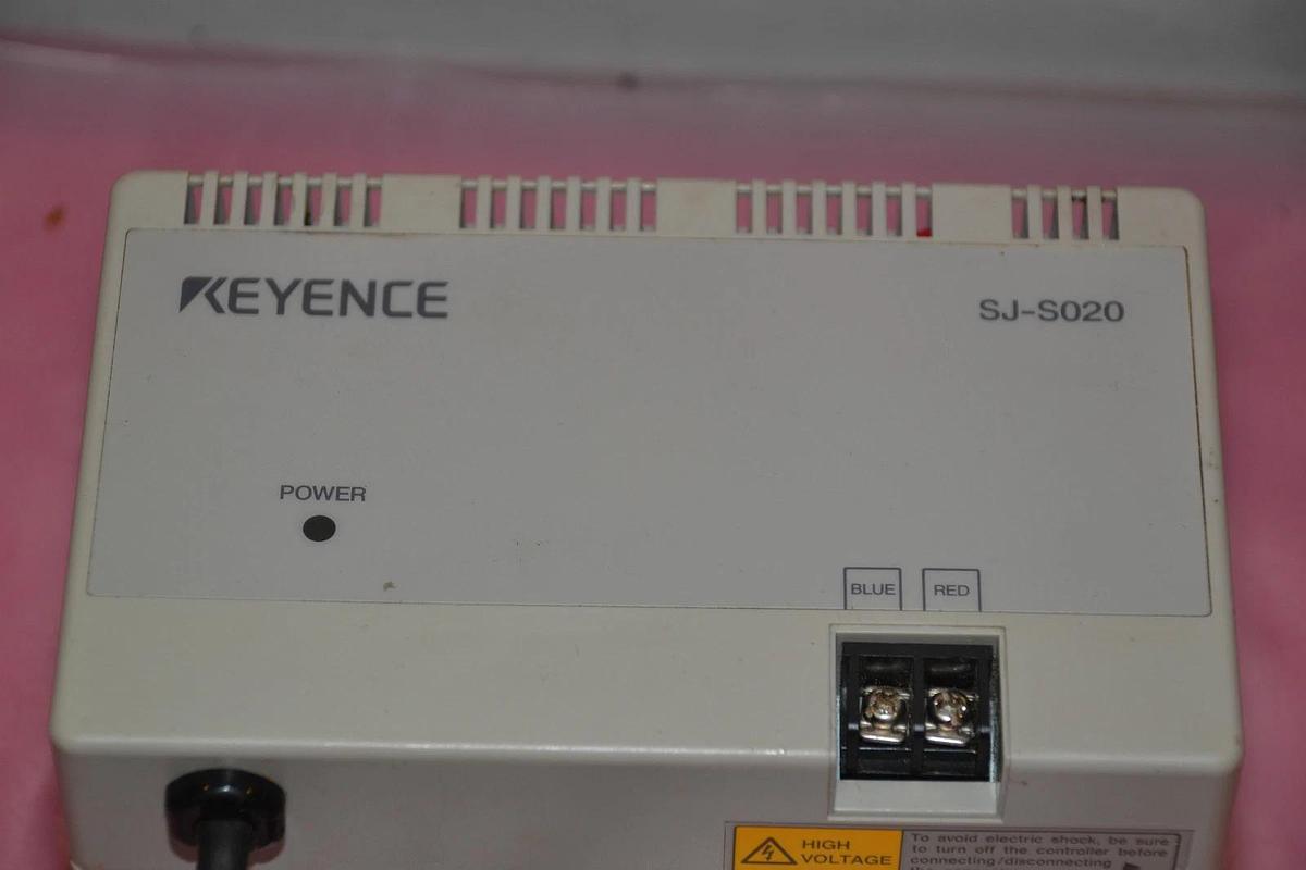 Used KEYENCE Static Eliminator Power Supply SJ-S020 SJ S020 SJS020