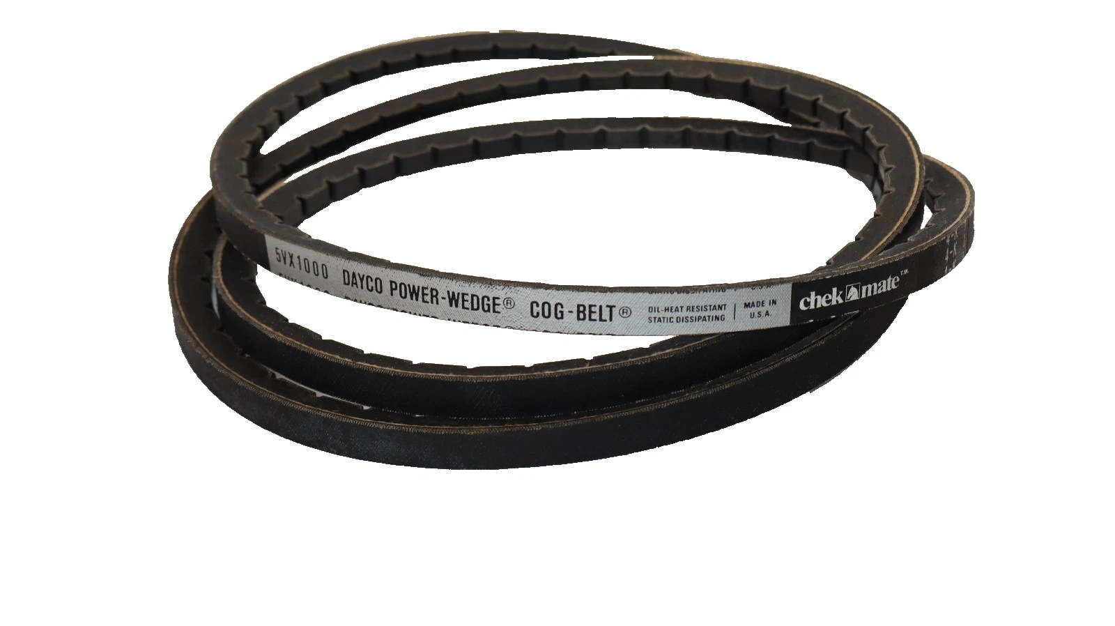 Dayco Cogged Belt V-Belt 5VX1000 Power-Wedge USA 5VX Static Dissipating (New)