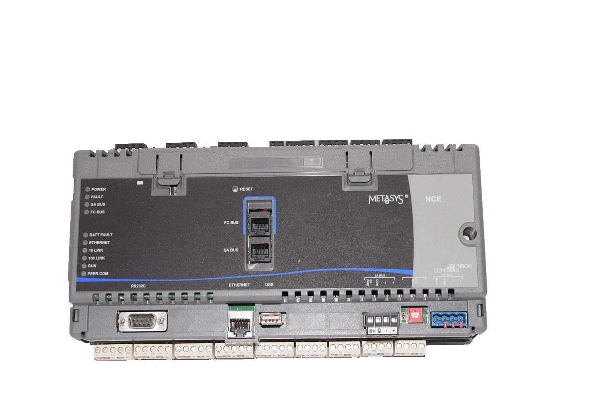 Used Johnson Controls Metasys Controller MS-NCE2560-0 MSNCE25600 Rev E Ver. 4.0
