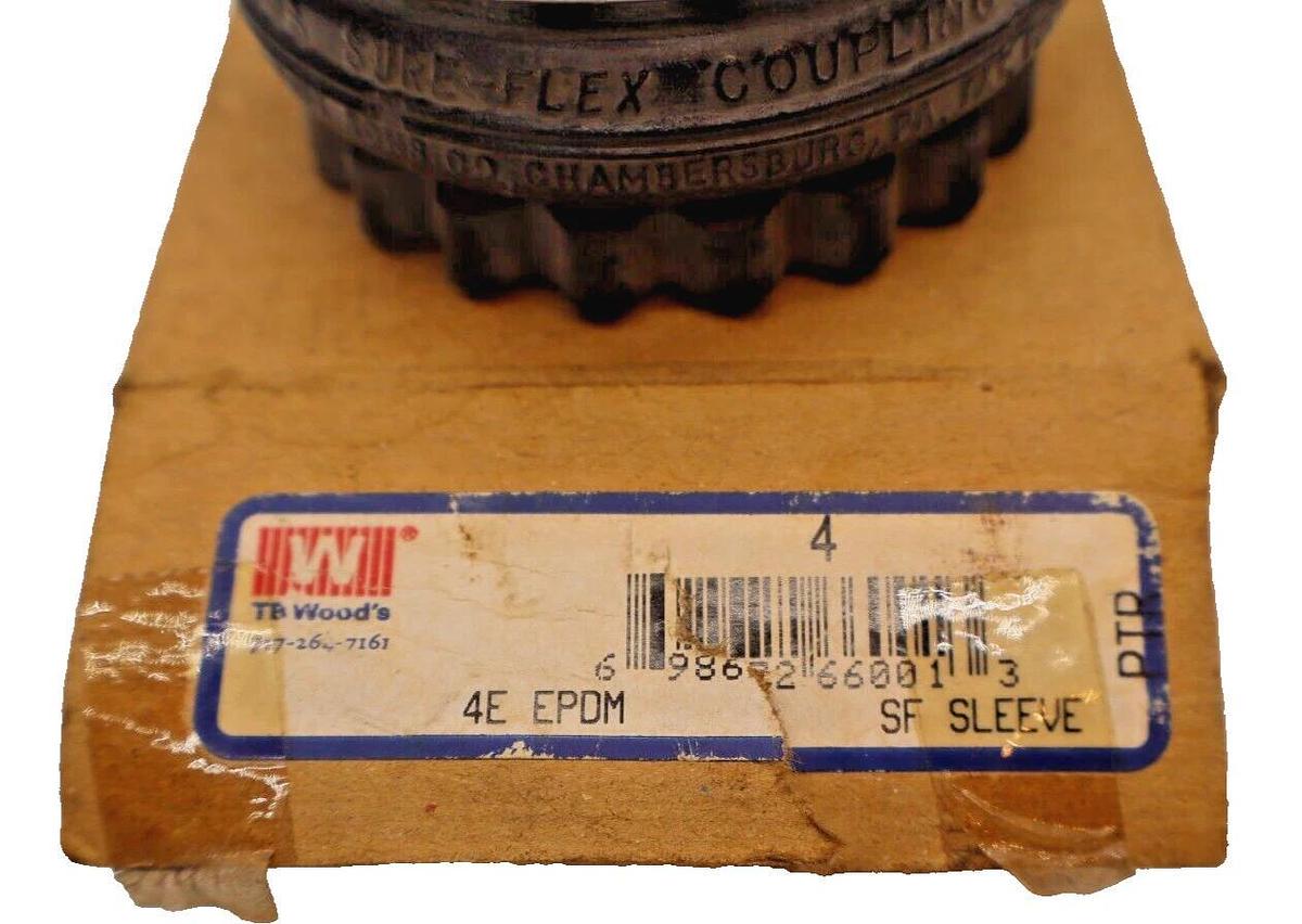 TB Wood's 4 SF SLEEVE Coupling Insert 4E EPDM (NEW)
