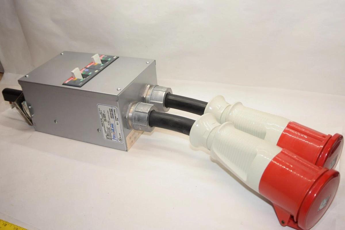 Used ABB StarLine Busway 225 A Tap Drop Box 60 amp CBMDC225HE37-6" Walter 361 63A-6h