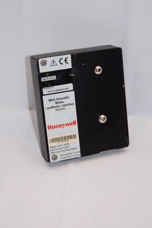 Used HONEYWELL MIDAS-T-LON 24V MDA Scientific Midas LonWorks Interface Module