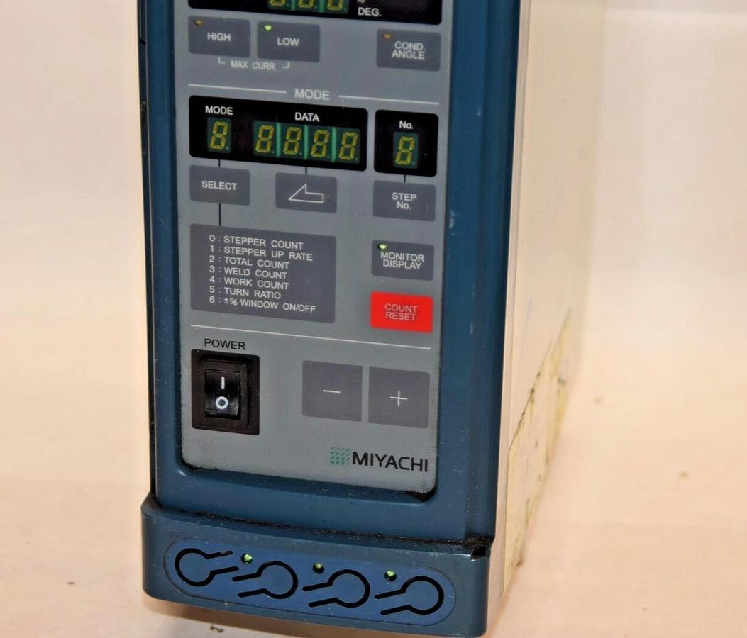 Used MIYACHI WELTOUCH Controller CT-110B CT110B CT-110B-00-18 *missing bottom keypad*