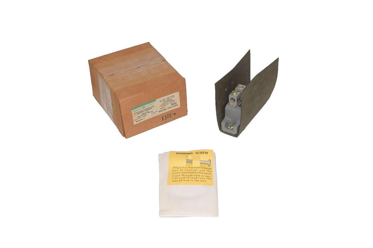 (Lot of 3) GE Insulated Groundable Neutral TNI62 600VAC 250DC 60Amp