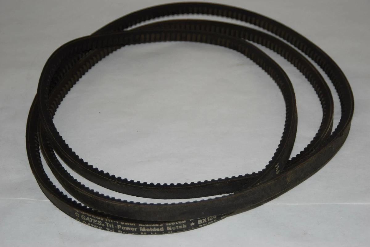 (New) Gates BX124 Tri-Power Molded Notch  V Belt BX 124 BX-124 V-Belt V
