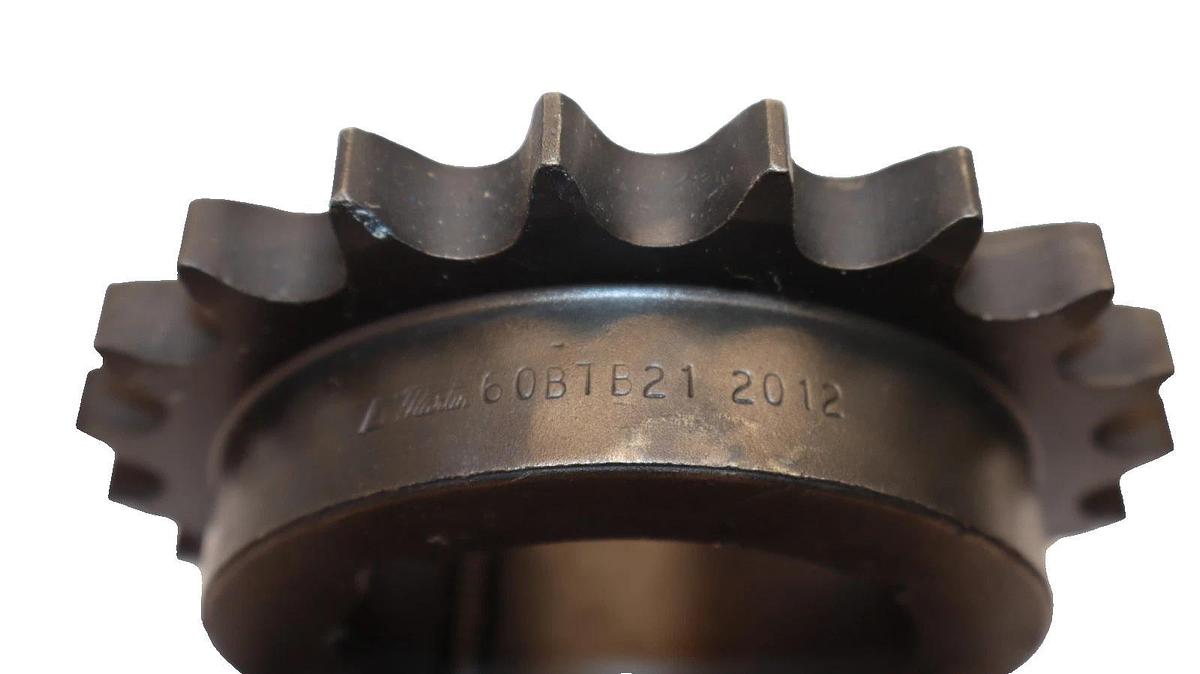 Martin Sprocket 60BTB21 2012 , 21 Teeth Roller Chain Sprocket (New)
