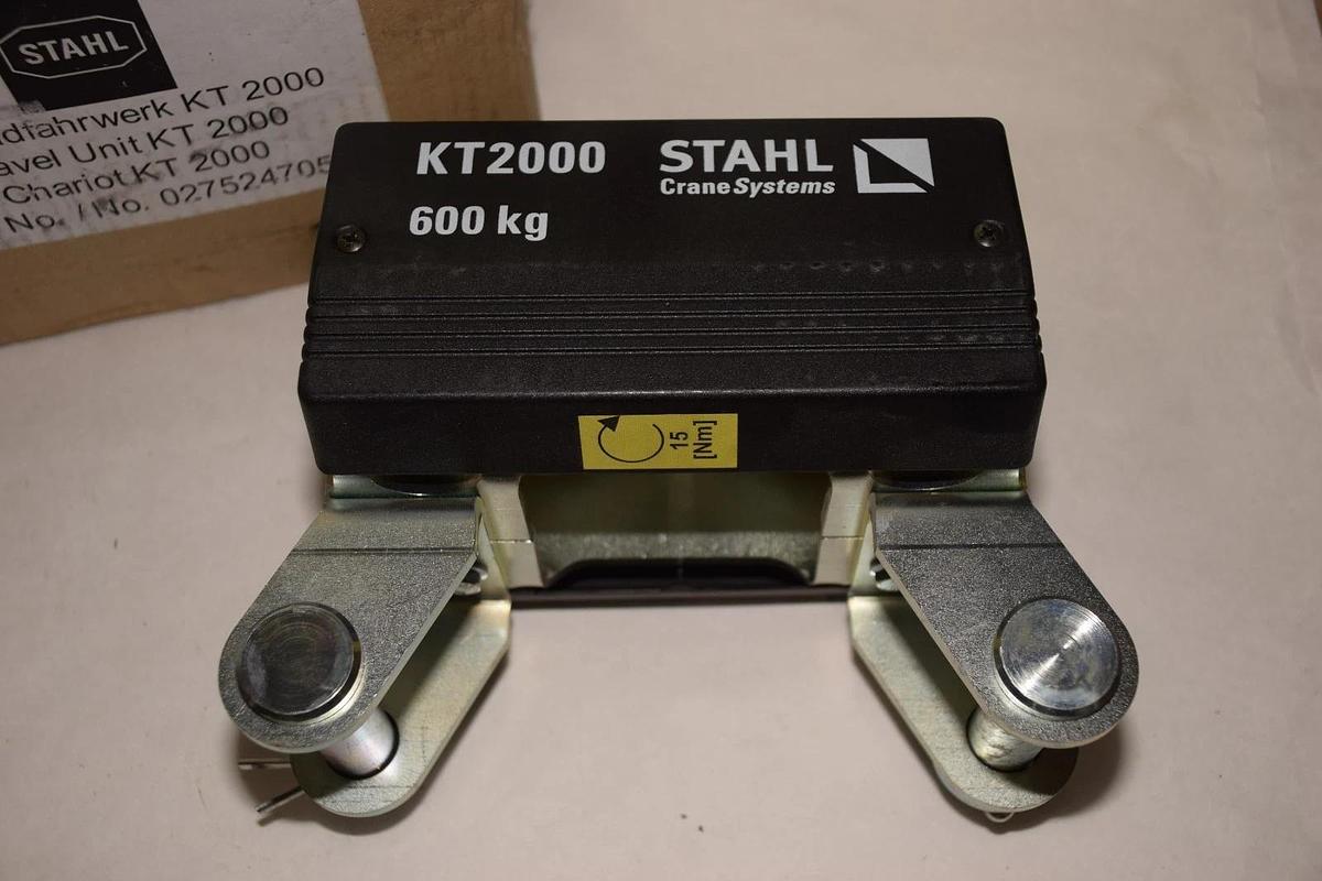 Stahl Crane System Trolley KT2000 600KG  1300Lb Hoist trolley 0275247050 (NEW)