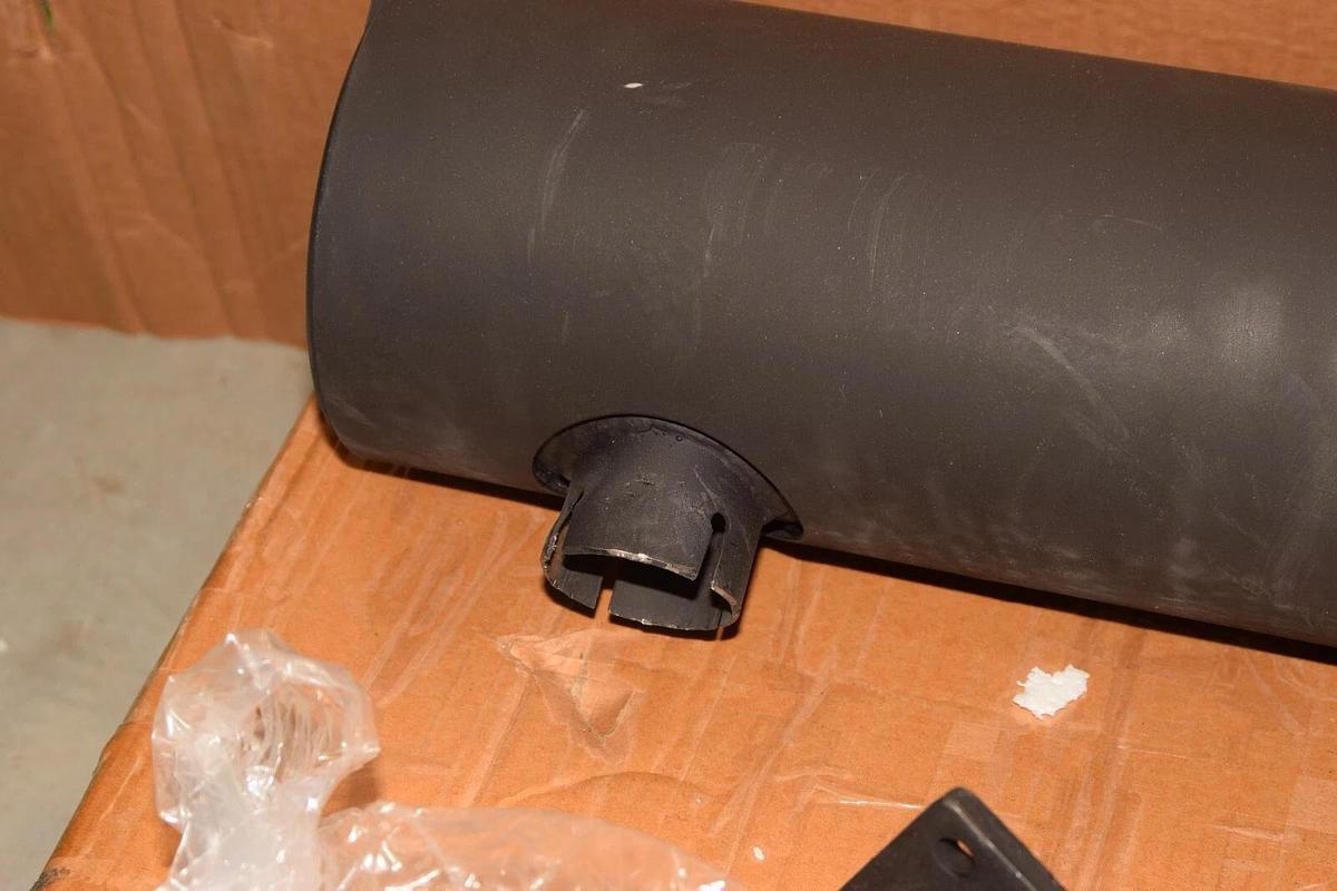 (NEW) WEELPARZ 6701151 7100840M Exhaust Pipe and Muffler