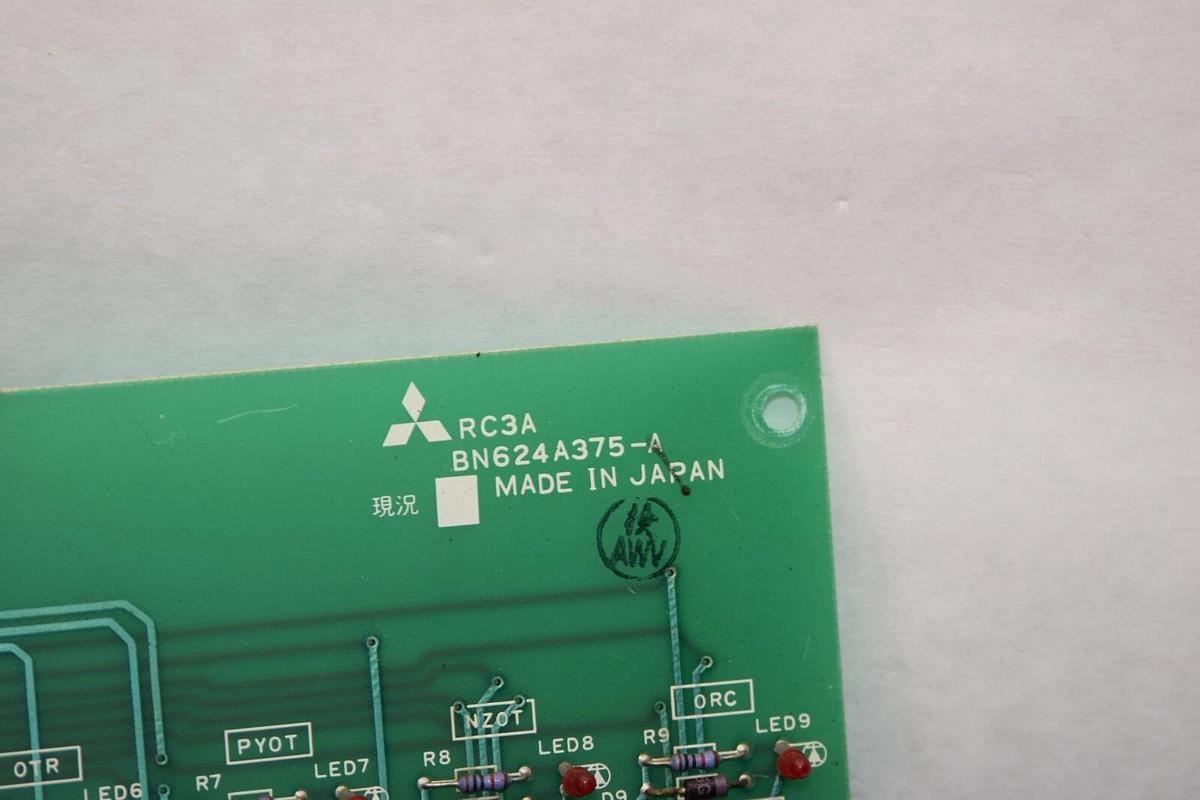 Used MITSUBISHI RC3A BN624A375-A Relay Circuit Board