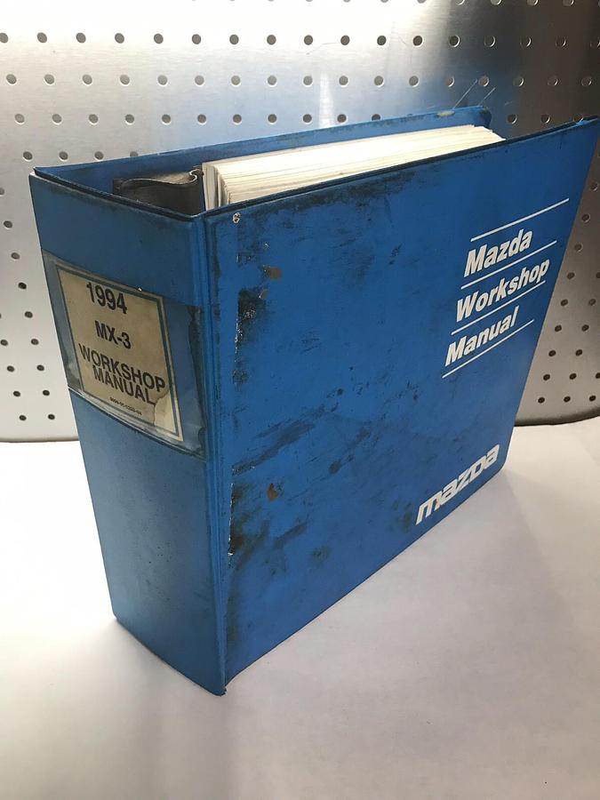 Used 1994 Mazda MX-3 MX3 Original Shop Repair Manual factory OEM  94