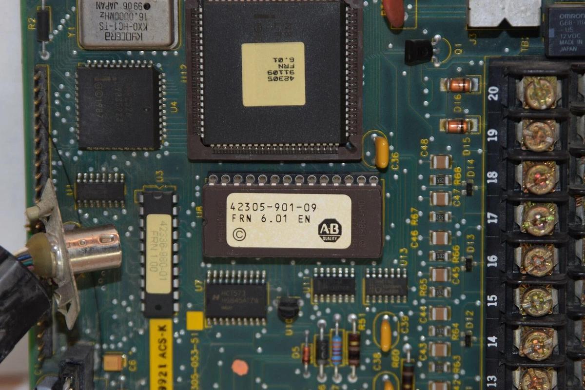 Used ALLEN BRADLEY 42305-052-05 A 9921 ACS-K CIRCUIT BOARD