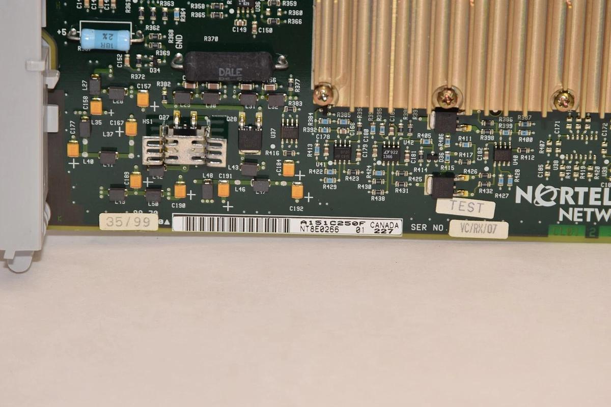 NEW- NORTEL NETWORKS NT8E0266 OC48STM16 SNR1740BAA Integrated Rx Wideband Module
