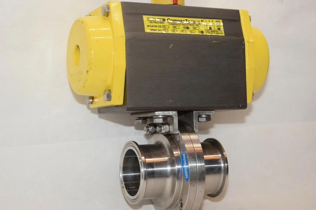 (NEW) COMPAC TORQUE CTS Actuator Size 40 Spring Set 6 Size 2" Sanitary Valve