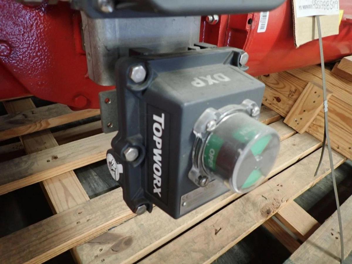 Used 24-inch Bray Butterfly Valve 98F1N3-213D11N000S0 24" 41240011001466, 4-20MAPT-PT