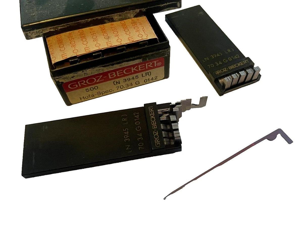 (NEW 500) GROZ-BECKERT Hofa 70.34 G 0142 (N 3945 LR)  Industrial Sewing Needle