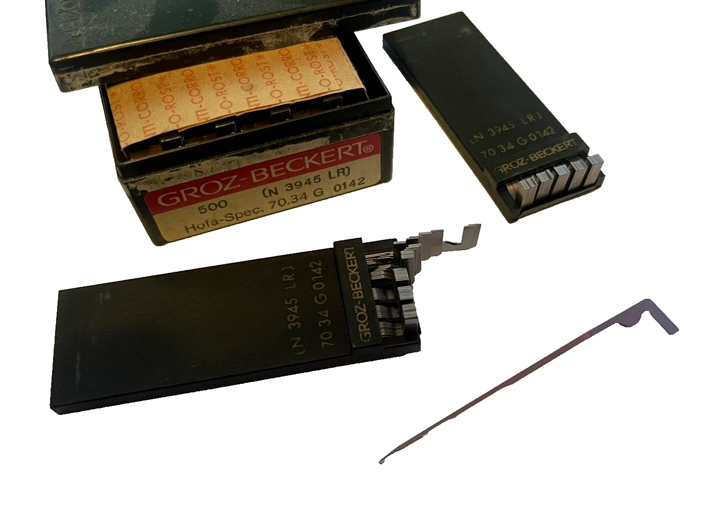 (NEW 500) GROZ-BECKERT Hofa 70.34 G 0142 (N 3945 LR) Industrial Sewing Needle