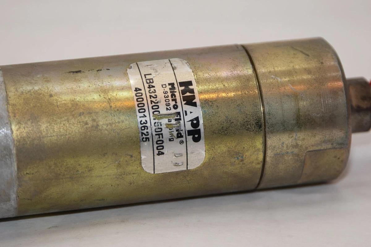 (NEW) KNAPP LB432200150F004 D-93092 Micro Fluid Hydraulic Cylinder