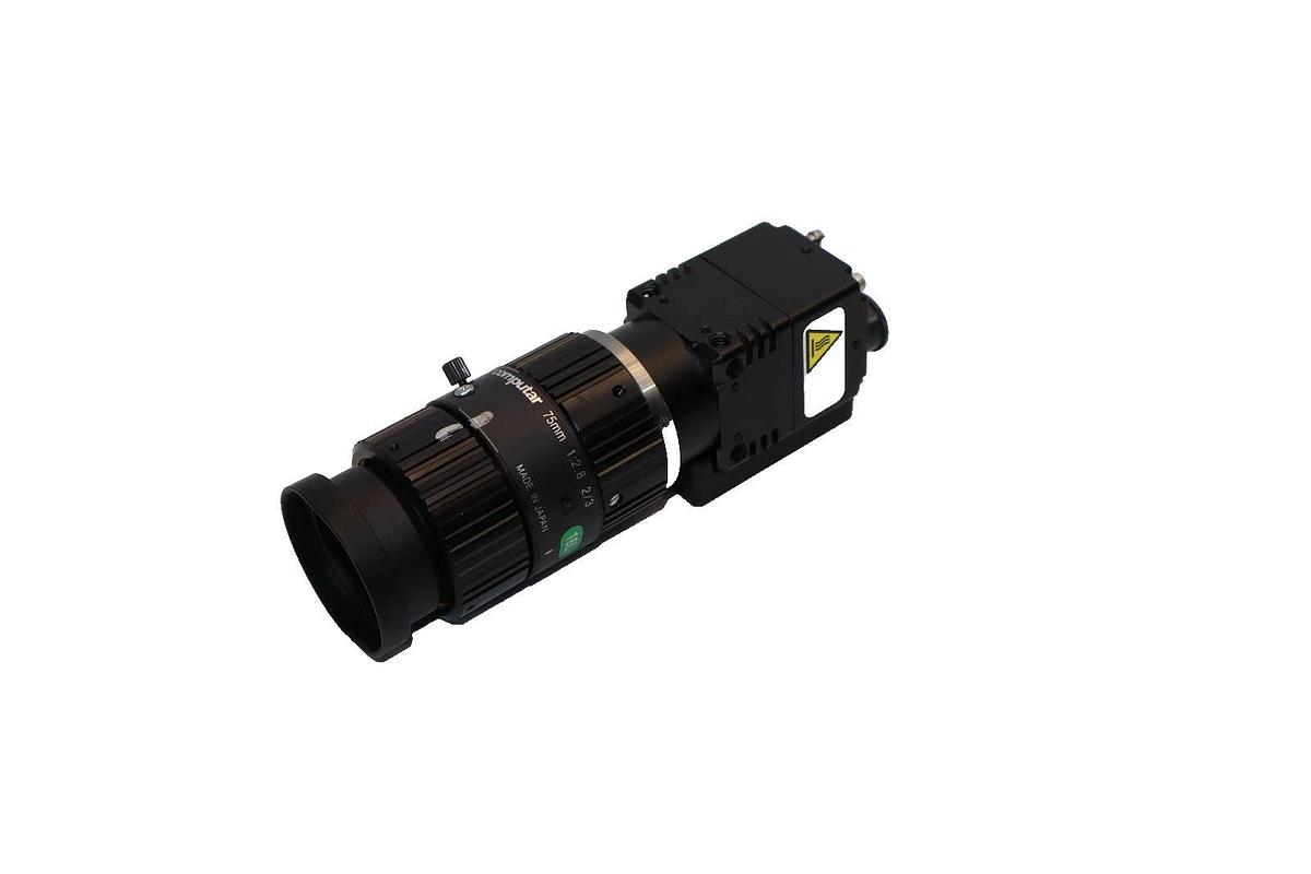 Used Omron Camera FZ-S2M FZS2M with Computar 75mm 1:2.8 2/3 Lens