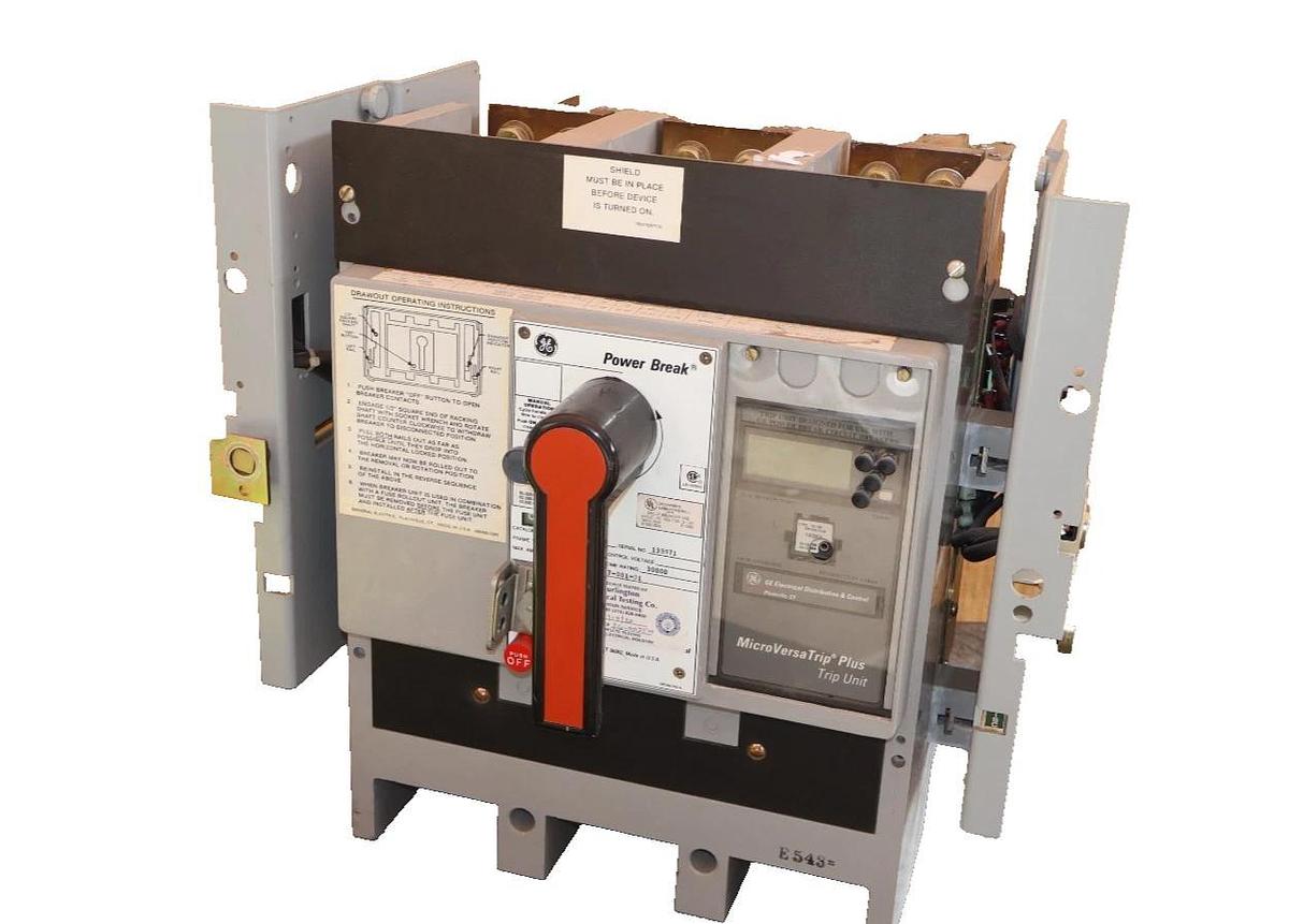 Refurbished GE General Electric Breaker Power Break 1600A Amp TC1616TTHR TR16B1000 C216LSHG