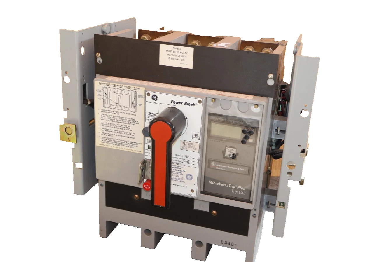 Refurbished GE General Electric Breaker Power Break 1600A Amp TC1616TTHR TR16B1000 C216LSHG