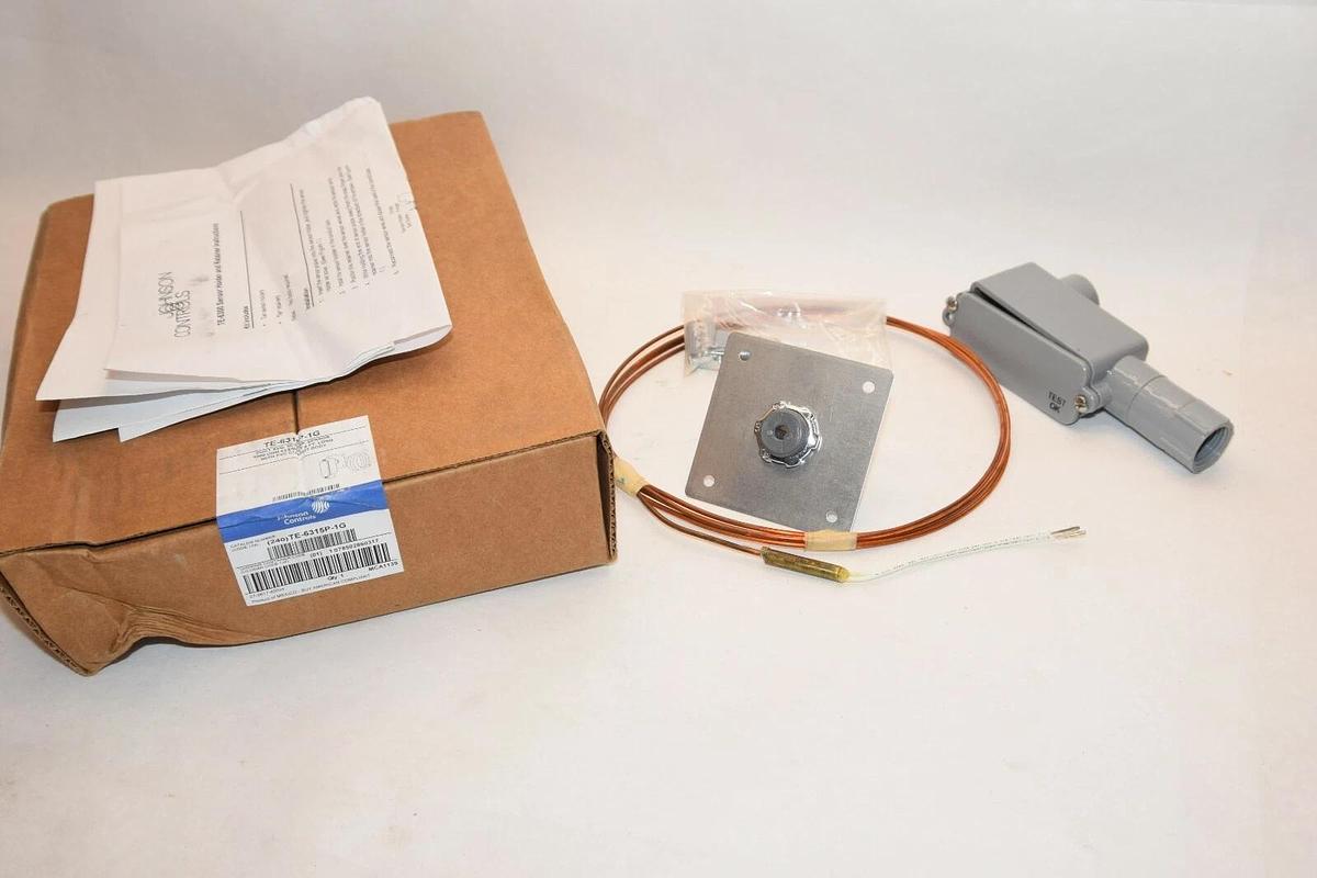 (NEW) JOHNSON CONTROLS TE-6315P-1G 1000Ω Element 8' Temperature Sensor