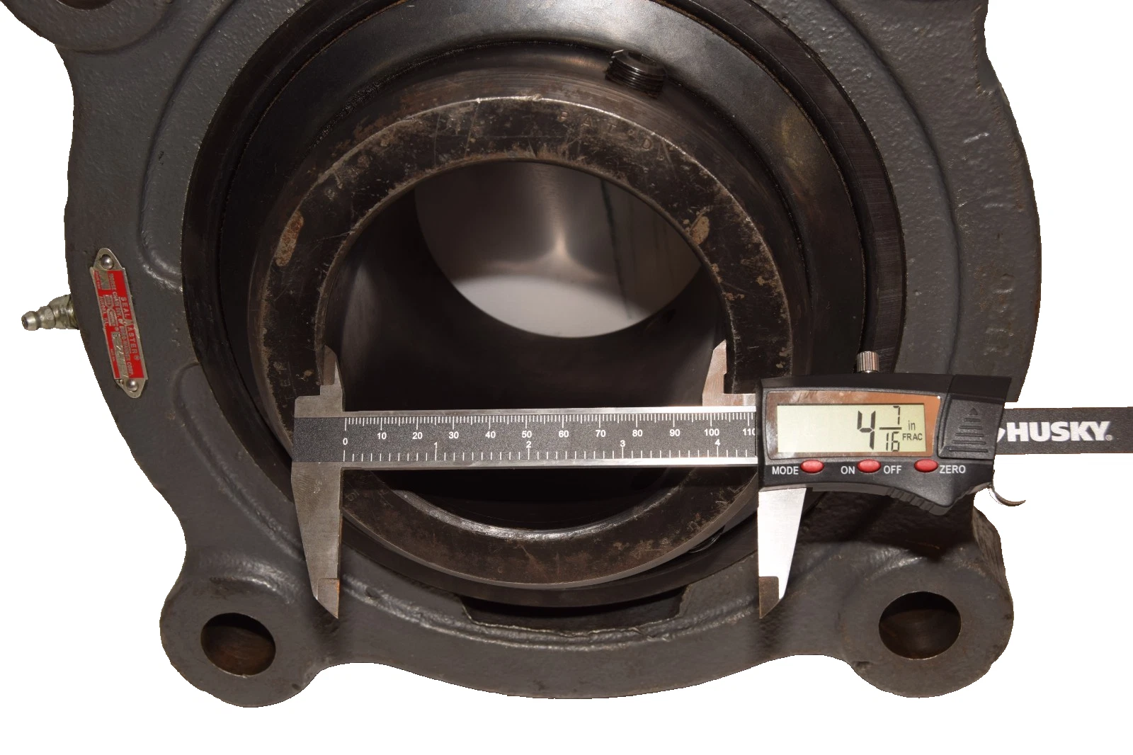 SealMaster 4 Bolt Flange Mounted Bearing S-2471-M S2471N 4-7/16" (NOS)