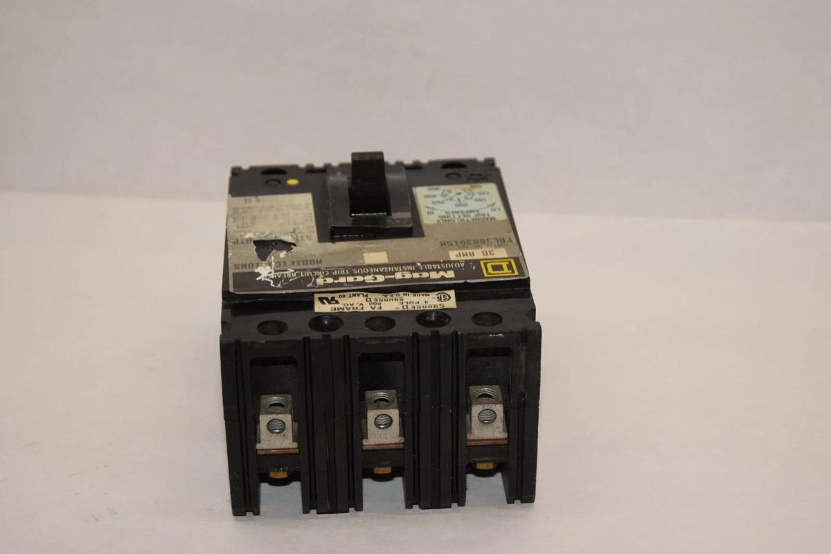 (NEW) SQUARE D FAL3603015M 30A 30 Amp A 3P 600Vac 1Ph Mag-Gard Circuit Breaker
