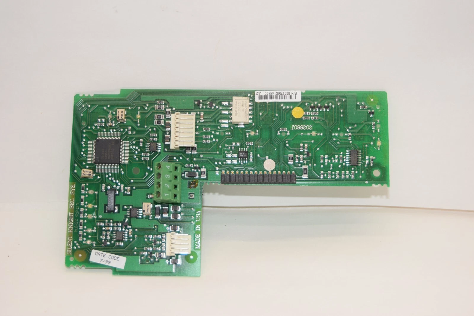Used SILENT KNIGHT 202660J 9901 Circuit Board For Fire Alarm Panel USA