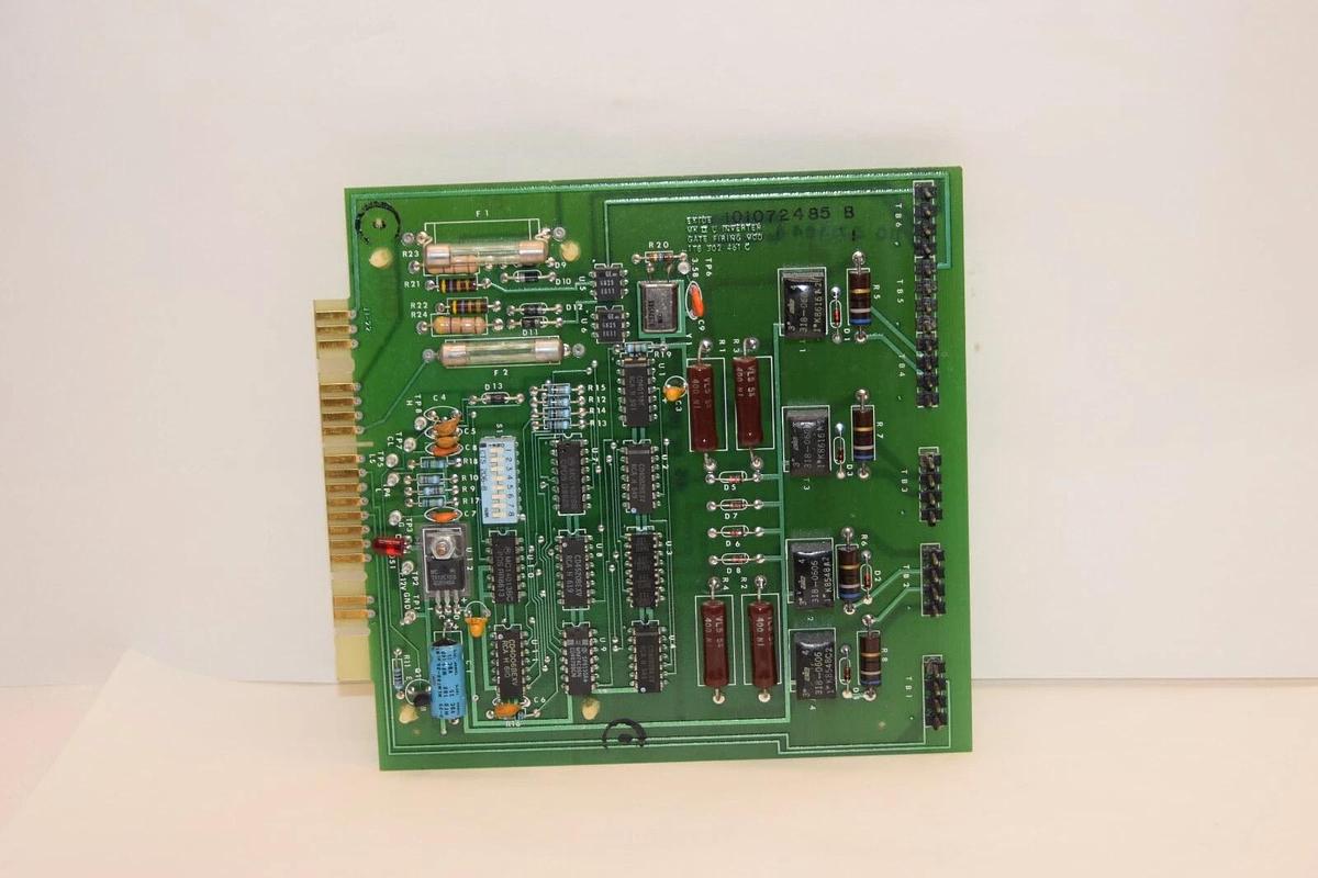 Used EXIDE 101072485B PCD 2V0 1186  MK II Inverter Gate Firing Mod PCB Assembly Board