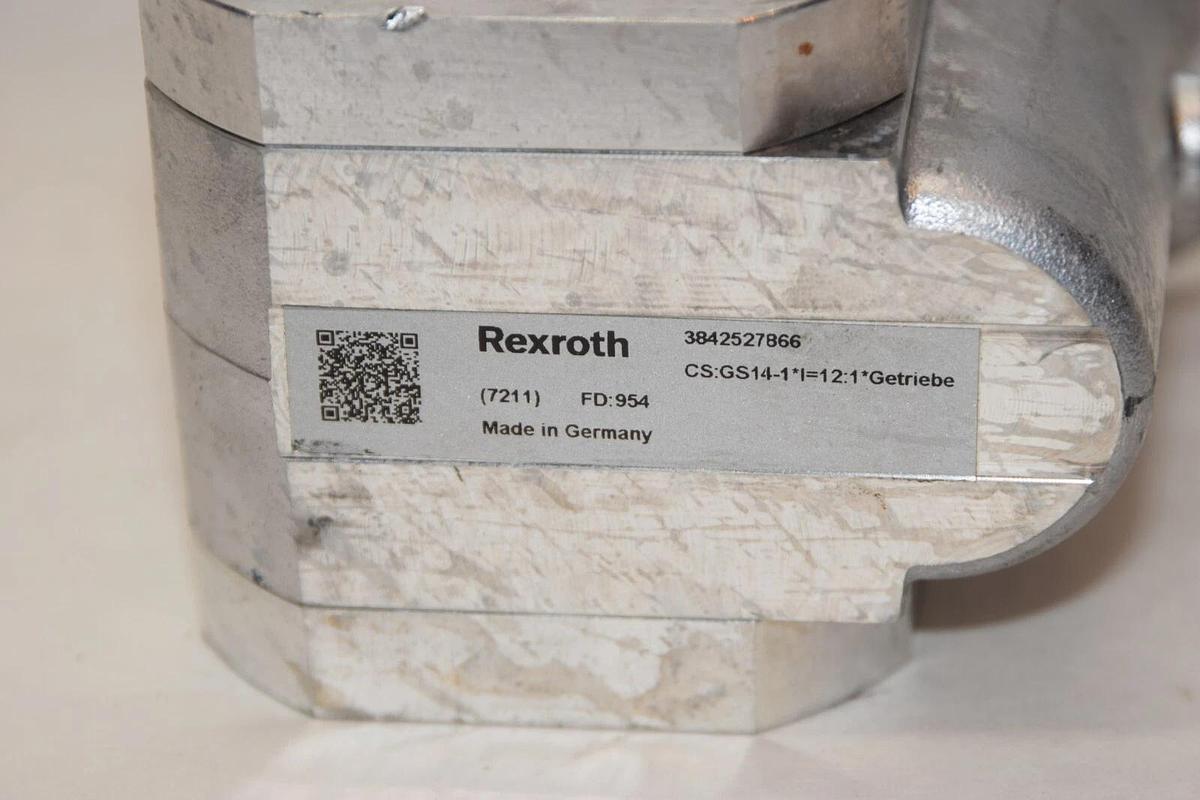 Used REXROTH 3842527866 12:1 Gear Reducer Box Gearbox