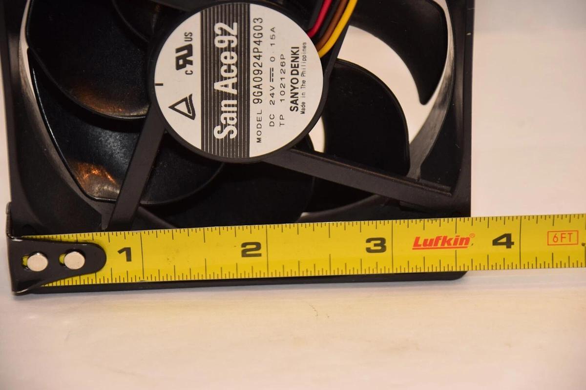 Used SANYO DENKI 9GA0924P4G03 24V 0.15A Cooling Fan