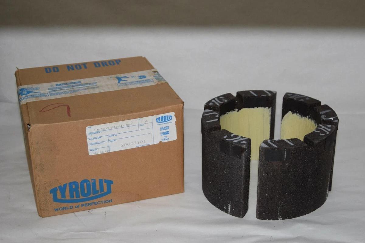 Used Tyrolit 4511002449 20007101 5-5/8x1x5 50AS546I/J7BA2 Grinding Material 4pcs/Box