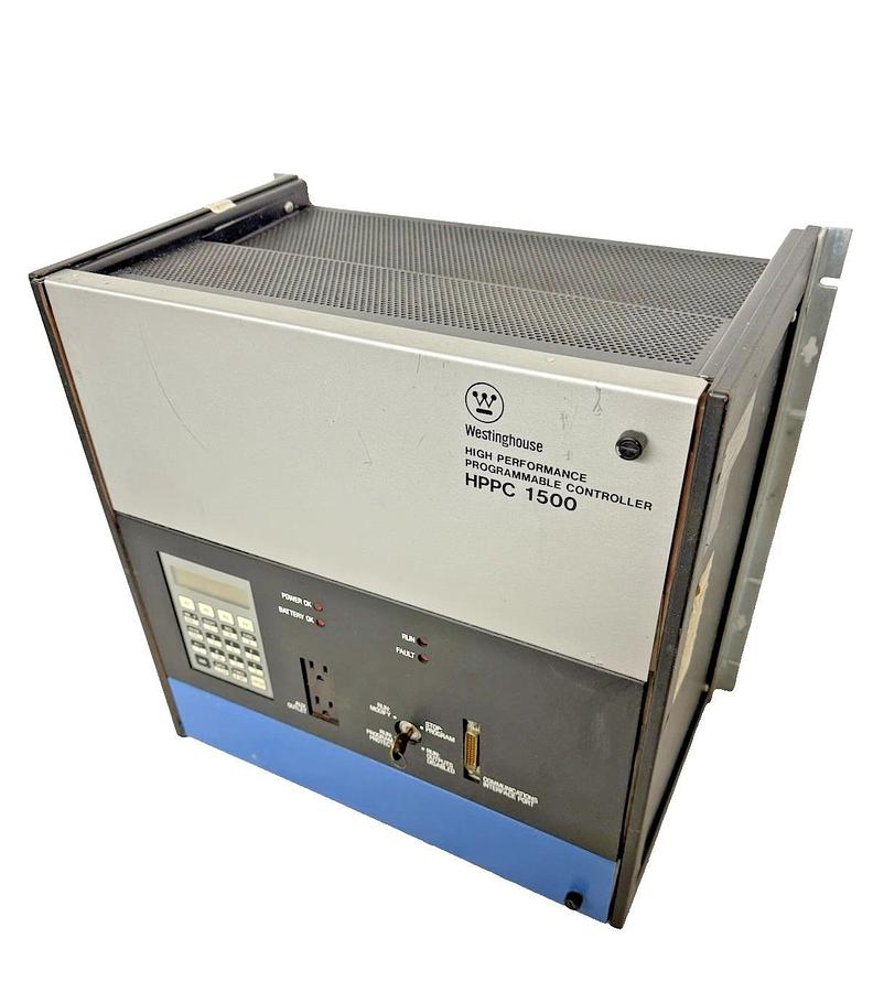 Used WESTINGHOUSE HPPC 1500-1 Programmable Controller 3D04161G01 2623D21, 2623D23