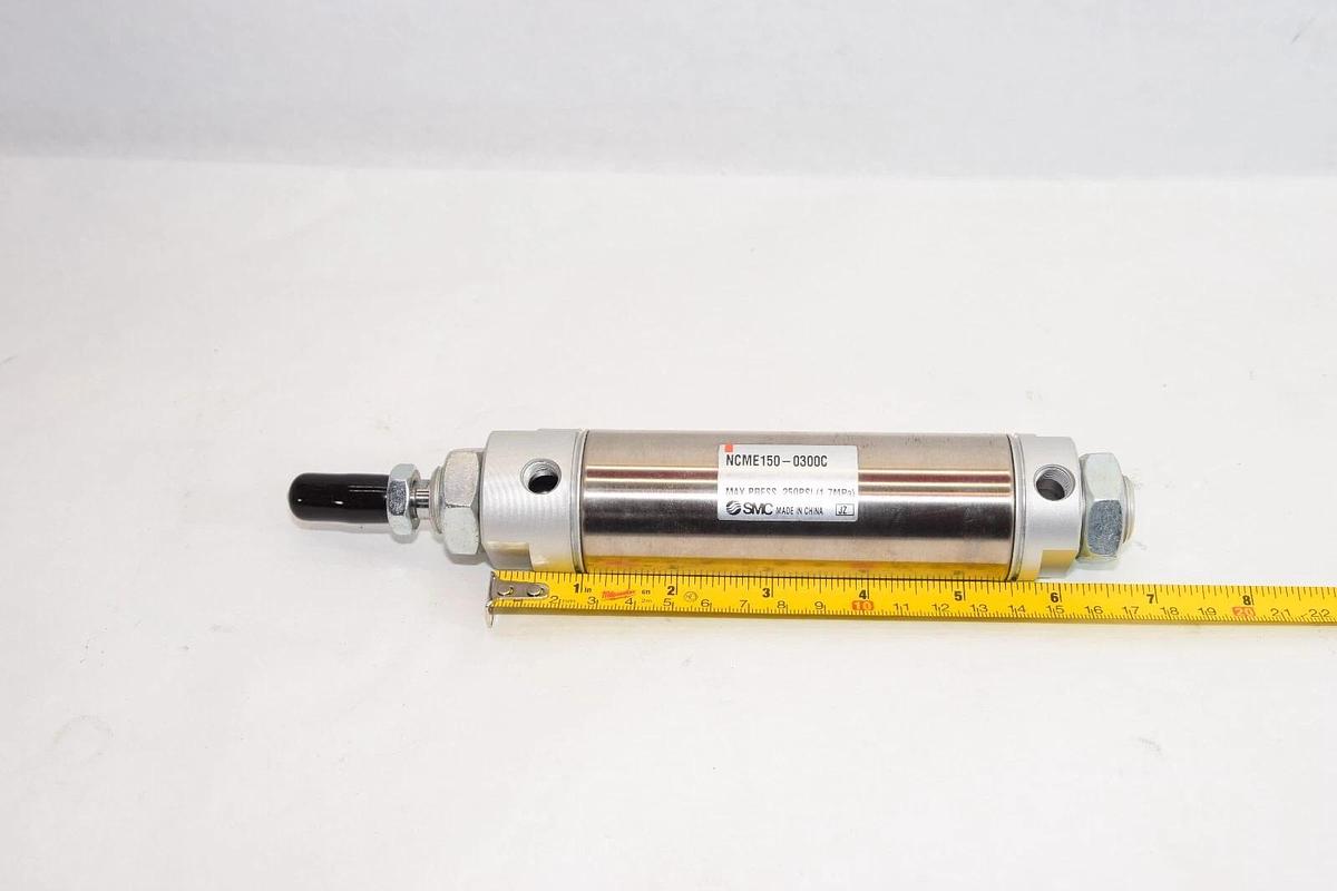 (NEW) SMC NCME150-0300C 250psi Pneumatic Air Cylinder
