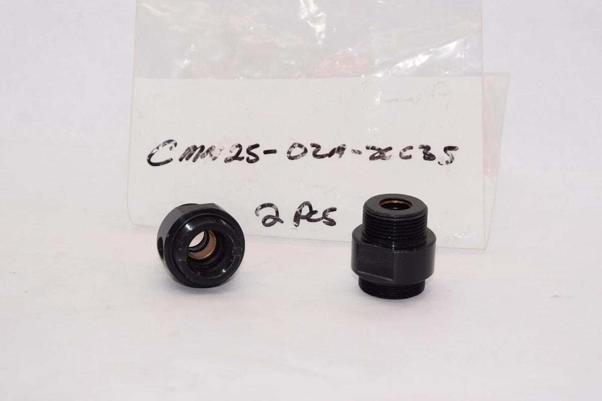 (NEW - Lot of 2) SMC CMN25-02A CMN25-02A-2C35 CM Round Body Assembly