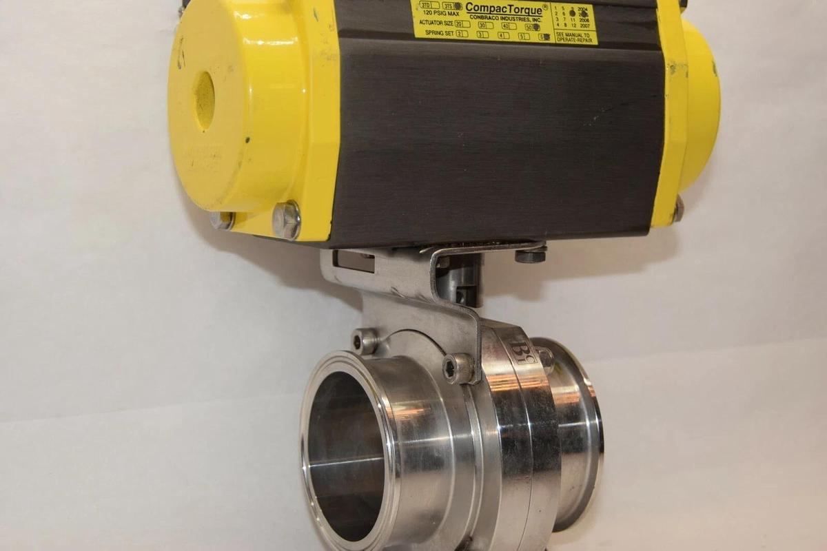 (NEW) COMPAC TORQUE 3TS Actuator Size 50 Spring Set 6 Size 3" Sanitary Valve