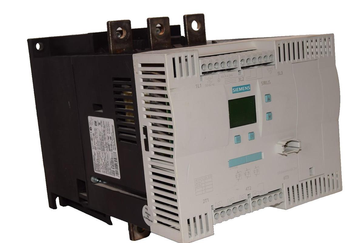 Used Siemens AC Semiconductor Motor Starter 3RW4444-6BC34 SIRIUS 115vac