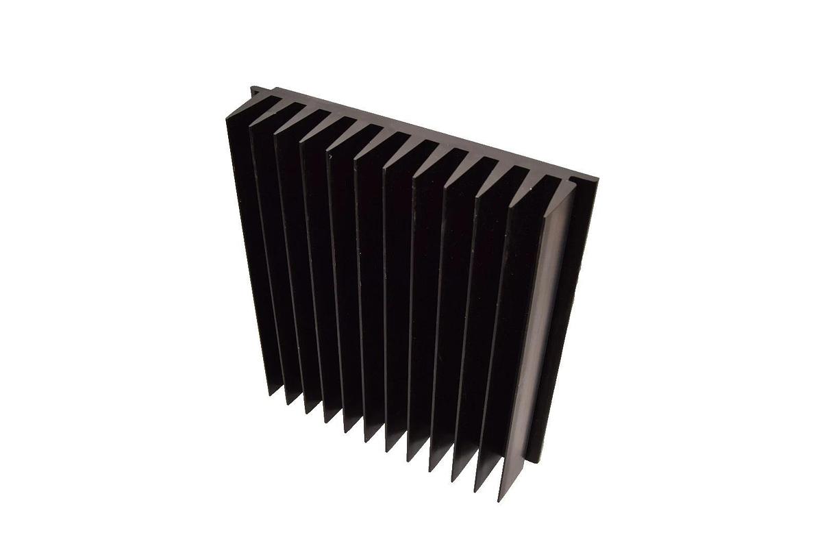 Used Aluminum Heat Sink 8" x 9" x 2" , 8x9x2 8"x9"x2"
