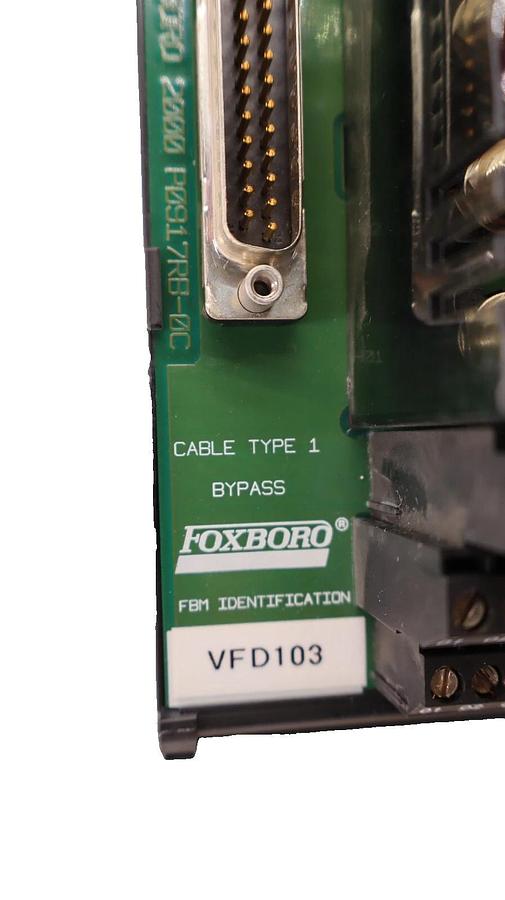 Used FOXBORO INVENSYS 0-20mA Red. Ready 8 Output Module FBM237  P0917QZ 0A RY0834