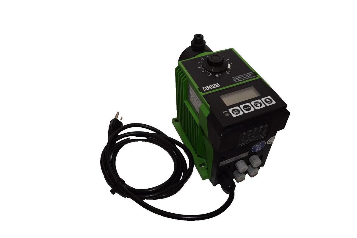 Used Alldos Eichler Gmbh 208-1 , 6 D54/R24/E26/V01 P03 0507gph 145psi Metering Pump