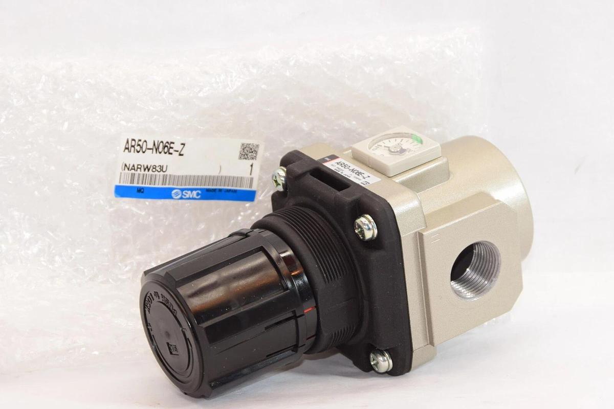 (NEW) SMC AR50-N06E-Z , AR50N06EZ 0-150psi Regulator