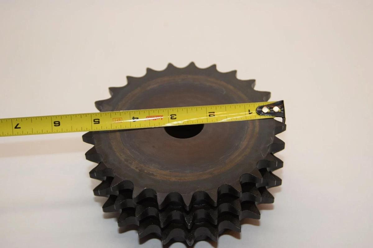 (NEW) TRI-CLOVER T50B25H Multi-Strand 1" Bore 25 Teeth Sprocket per row size 50