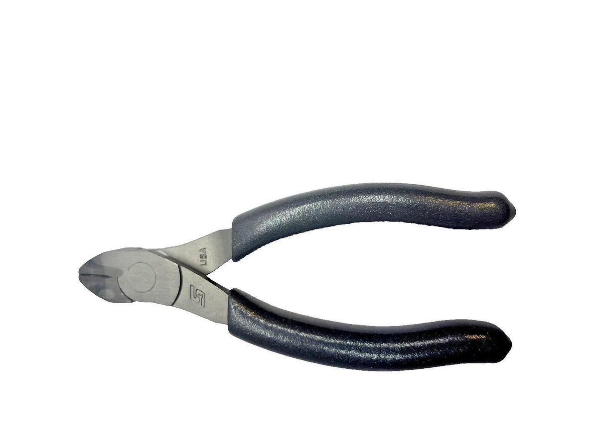Used Snap-on Tools NEW DARK TITANIUM 5" Soft Grip Diagonal Cutter Pliers 85ACFDT *NEW