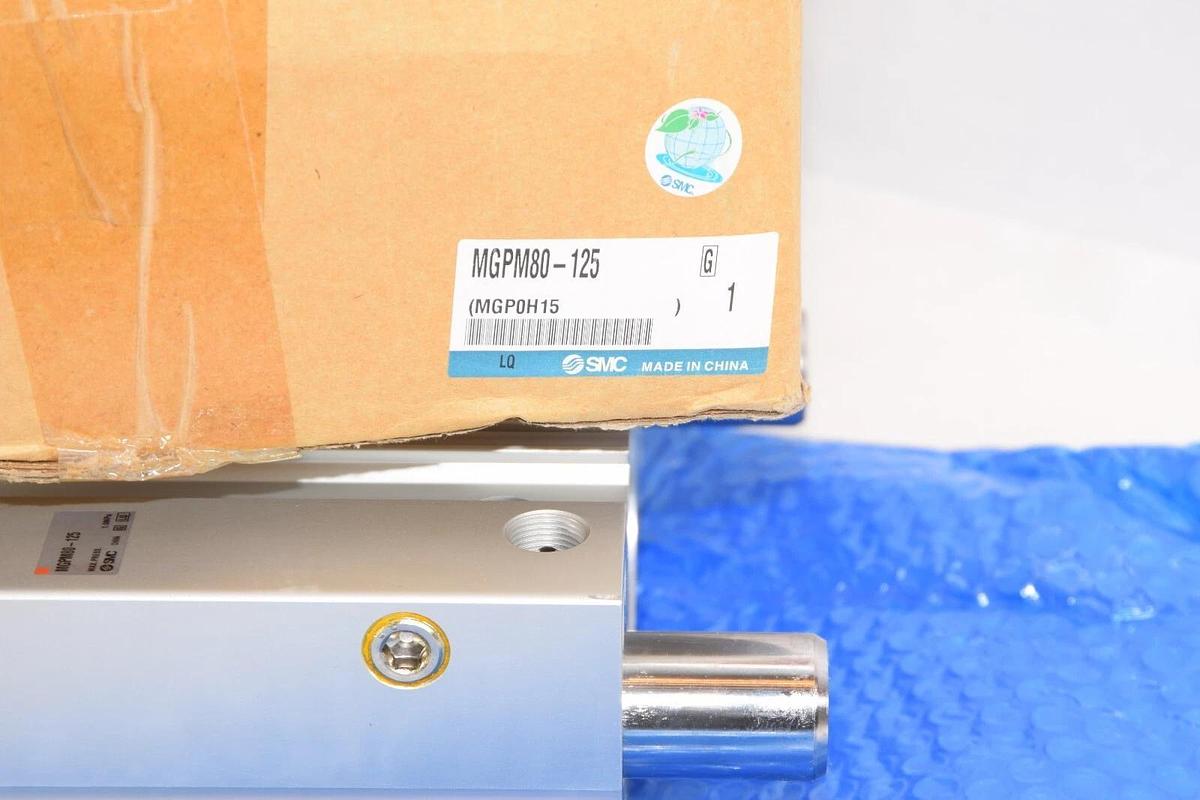 (NEW) SMC MGPM80-125 Compact Guided Pneumatic Cylinder