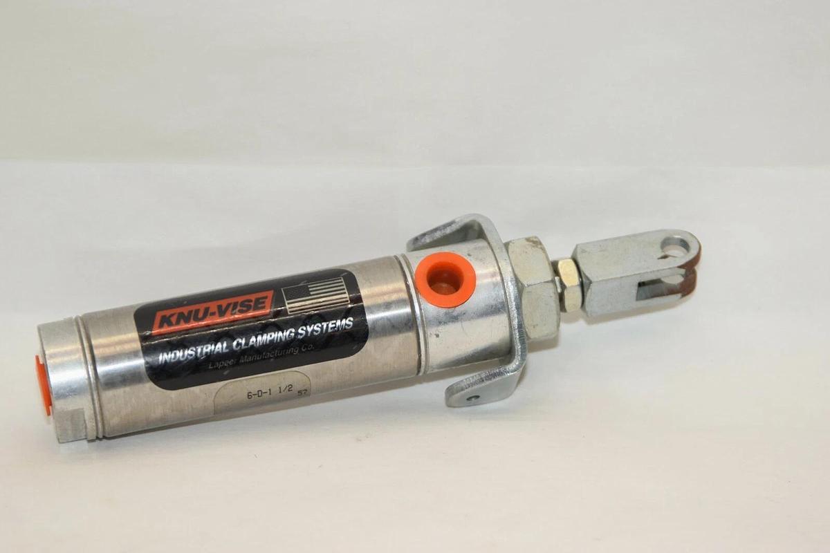 (NEW) KNU-VISE 6-D-1 1/2 6-D1-1/2 Pneumatic Cylinder